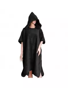 Ponczo z kapturem czarne 90*100 cm