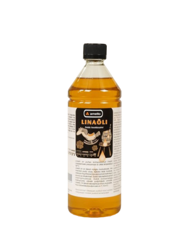 Amello Lněný Olej 1 l - lněný olej na konzervaci dřeva v sauně