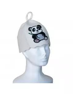 Czapka do sauny Panda