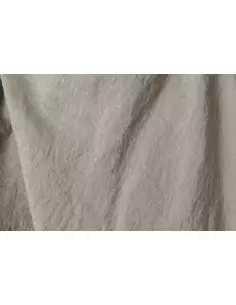 Sivá ľanová látka