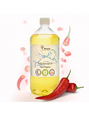 Masážní olej Paprika 1000 ml