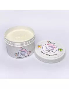 Ochronny krem do stóp i paznokci Cytryna i mięta, 200 g 2