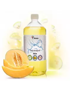 Masážny olej Melón, 1000 ml