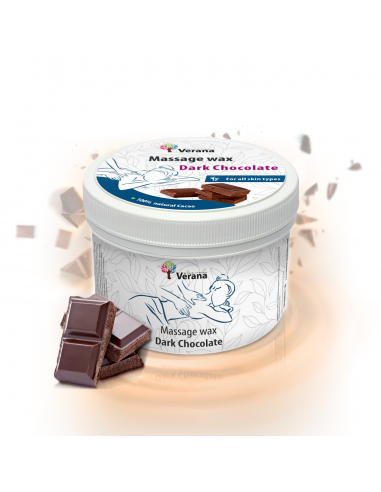 Masážní vosk Tmavá čokoláda, 450 g