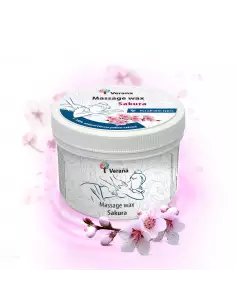 Wosk do masażu Sakura, 450 g
