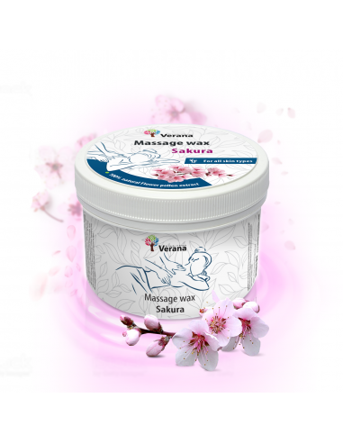 Masážní vosk Sakura, 450 g