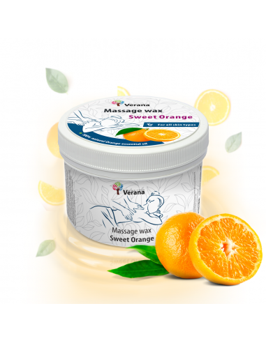 Masážní vosk Sladký pomeranč, 450 g