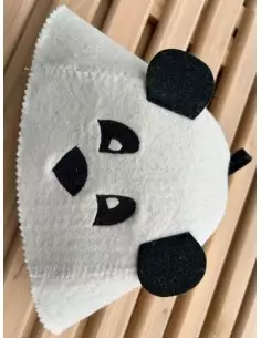 Czapka do sauny Panda z uszami 2