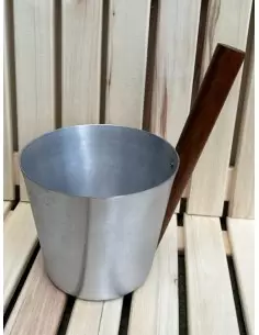 Wiadro do sauny, aluminiowe, 5 l