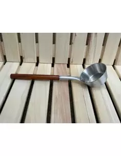 Aluminiowy czerpak do sauny 42 cm 2