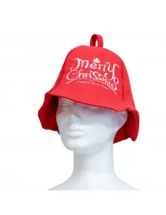 Świąteczna czapka do sauny