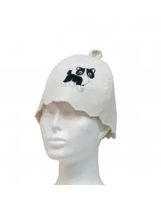 Kapelusz do sauny Kot