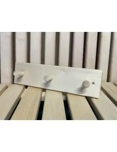 Wieszak do sauny 3 haczyki