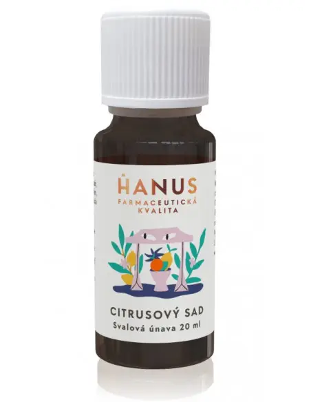 Hanus Esencia Citrusový sad, Svalová únava 20 ml