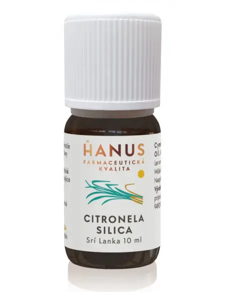 Hanus Esencia Citronelová silica, Srí Lanka 10 ml