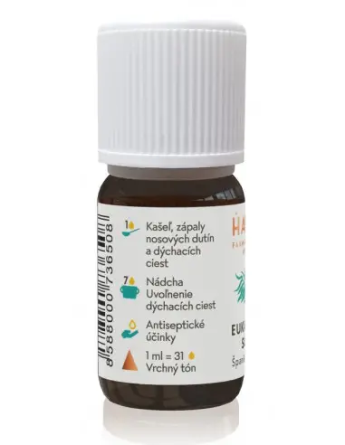 Hanus Esencia Eukalyptová silica 10 ml