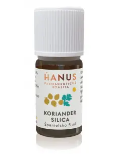 Hanus Esencia Koriandrová silica 5 ml