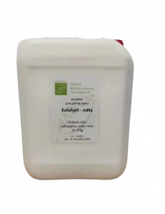 Hanus Emulzia do parnej sauny Eukalyptus - Mäta 5 kg