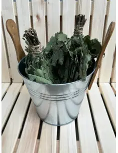 Wiadro ocynkowane 15 l 2