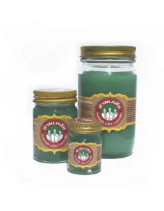 Ziołowy balsam do masażu, zielony SAMBHESAJ 200 g