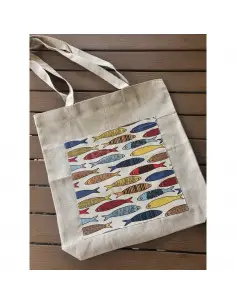 Lniana torba Rybky