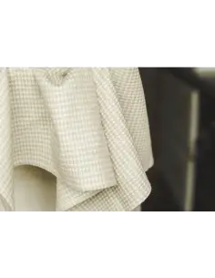 Lniany - bawełniany ręcznik kuchenny Naturalny