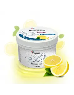 Wosk do masażu Verana Lemon, 200 g