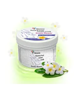 VERANA Kremowy peeling do rąk i stóp Egzotyczny kwiat, 500 g 2