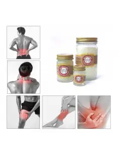 Ziołowy balsam do masażu, biały SAMBHESAJ 200 g 2