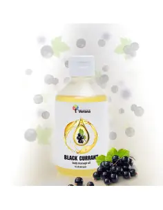 VERANA Olejek do masażu z czarnej porzeczki 250 ml