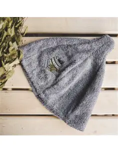 Kapelusz do sauny szary