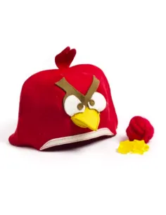 Kapelusz do sauny "ANGRY BIRD", poliester