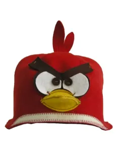 Kapelusz do sauny "ANGRY BIRD", poliester 2