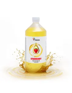 VERANA Masážny olej Jahoda 1000 ml