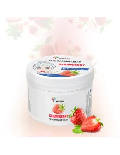 Truskawkowy krem do masażu twarzy, 200 g