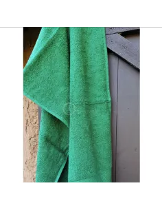 Ręcznik bawełniany zielony 70 x 140 cm 2