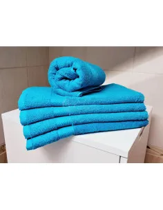 Ręcznik bawełniany turkusowy 70 x 140 cm