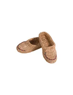 Wiklinowe kapcie do sauny, duże 2