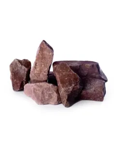 Kamienie do sauny, czerwony kwarcyt 5-12 cm, 20 kg