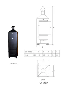 Duża wędzarnia domowa Skamet 2