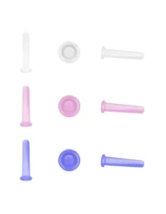 Silikonowa kolba do masażu rozmiar L, przezroczysta 2