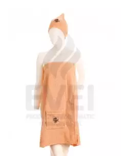 Dámsky bavlnený komplet do sauny Marhuľka 2