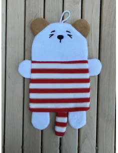 Rękawice do sauny i pod prysznic oraz dla dzieci Pluszowy...