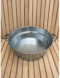 Ocynkowana misa do sauny 13 l