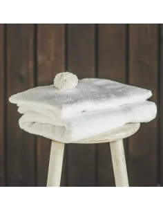 Ręcznik bawełniany biały, 70 x 140 cm