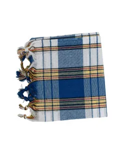 Tradycyjny ręcznik Hammam 70 x 170 cm, niebieski